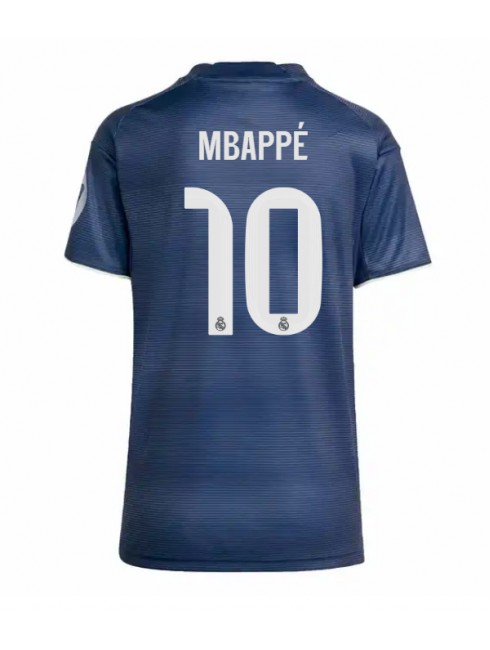 Zenske Futbalové oblečenie Real Madrid Kylian Mbappe #10 2025-26 Krátky Rukáv - Preč Zenske Futbalové oblečenie Real Madrid Kylian Mbappe #10 2025-26 Krátky Rukáv - Preč